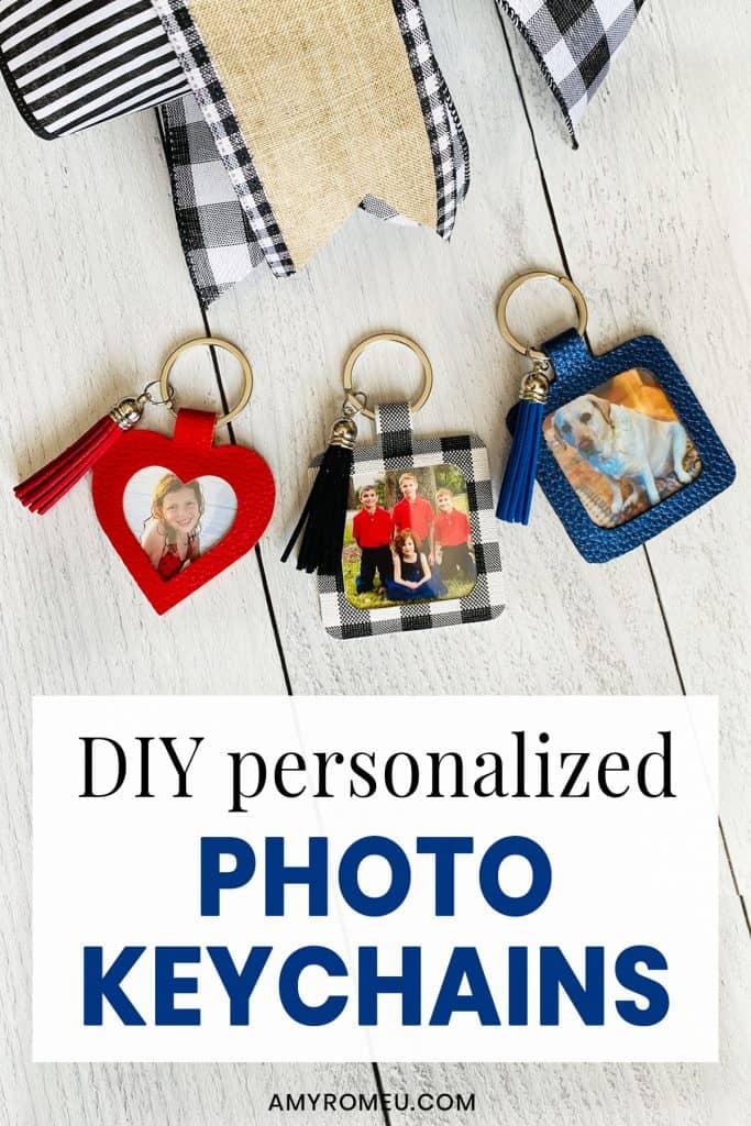Check this box to acknowledge that you will send me your 10 individual svg choices. Diy Personalized Photo Keychain Amy Romeu