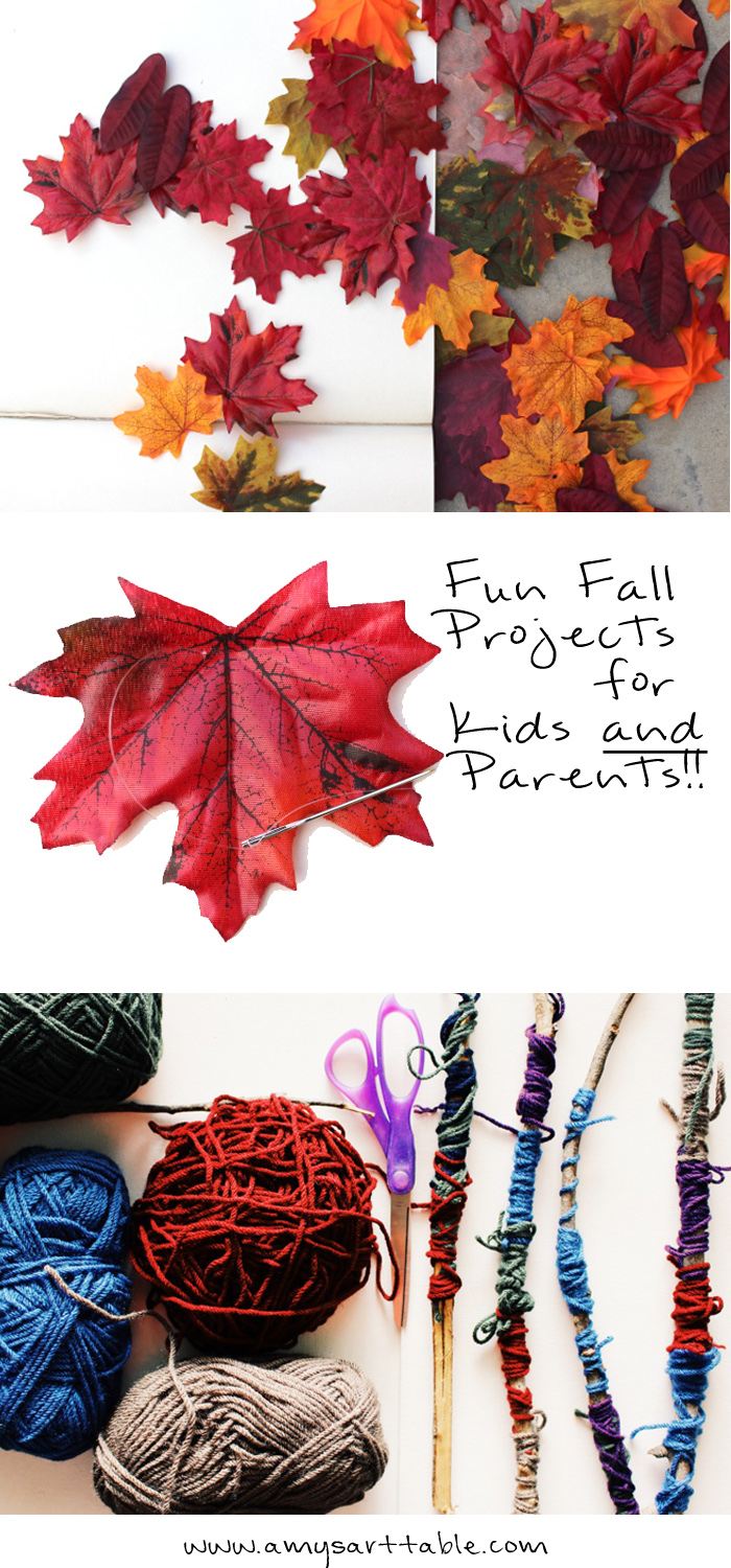 Click through to see some of my favorite Fall projects that you can enjoy with your child. Beautiful projects for decor, fun and learning at home