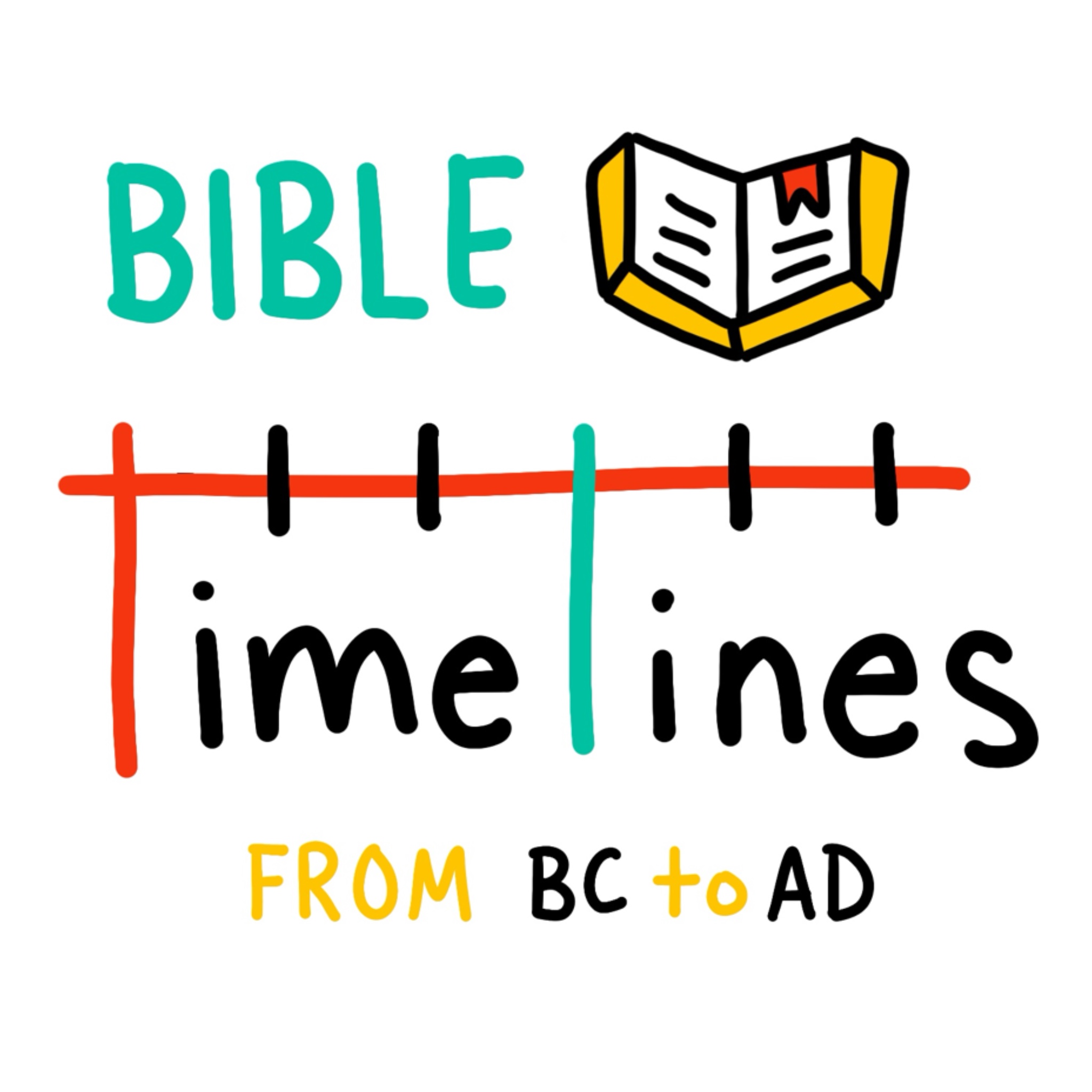 Printable Bible Timeline Chart - from BC to AD
