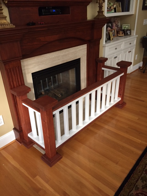 Sierra Flame Abbot Deluxe Series Direct Vent Gas Fireplace Insert Replacement Safety Barrier