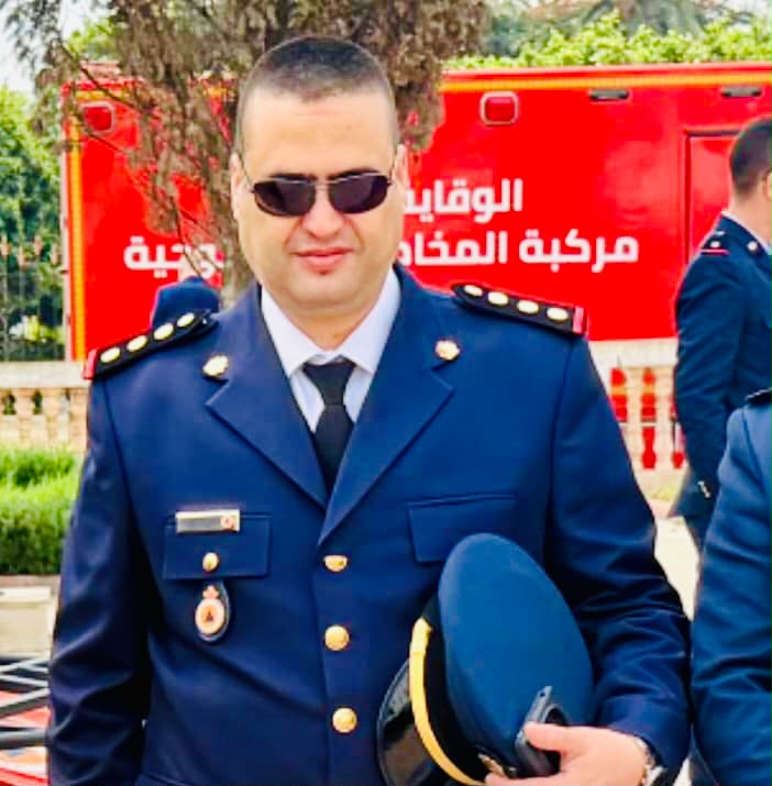 القبطان خطاب إبراهيم قائداً جديدا للوقاية المدنية ببوعرفة