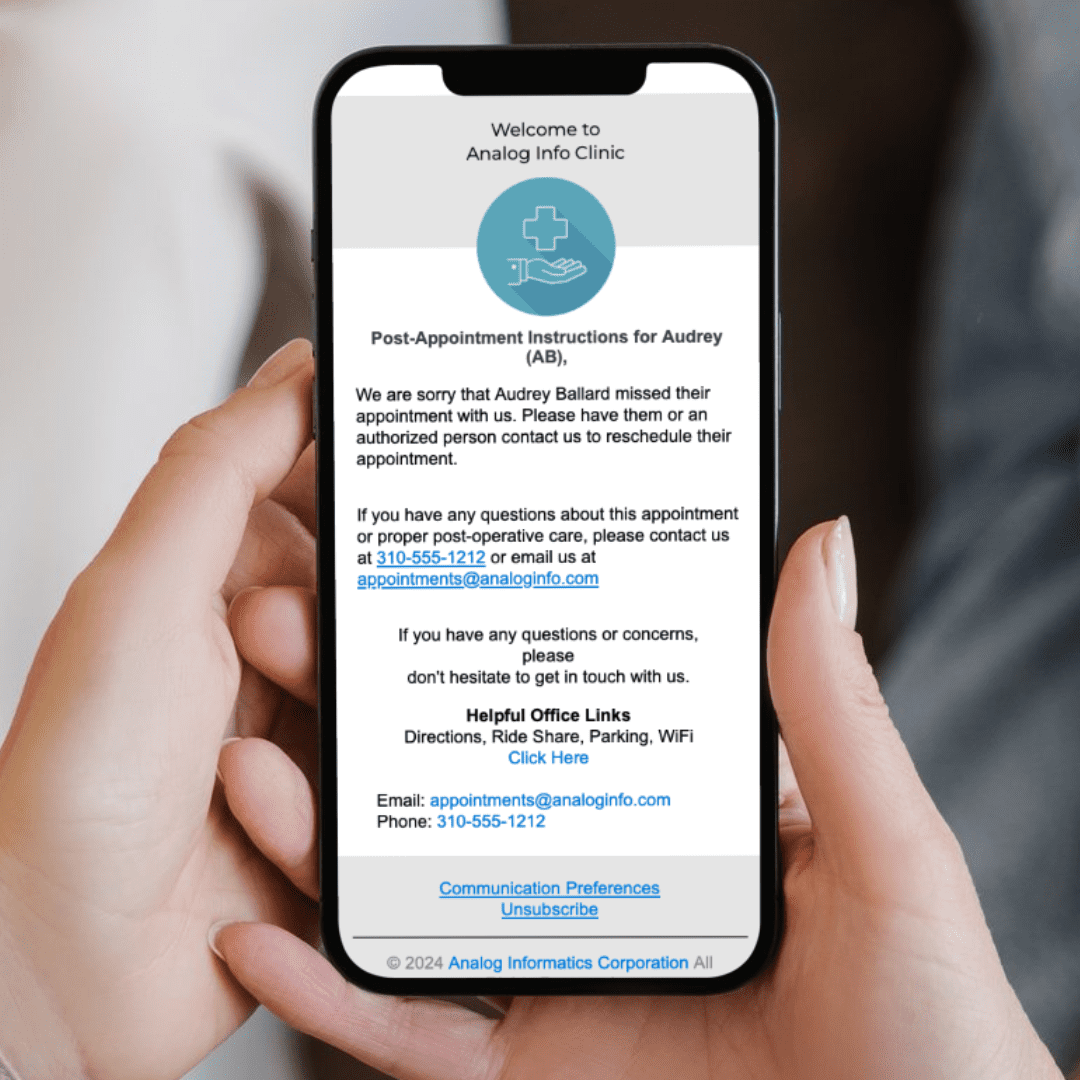 patient concierge wellness checks