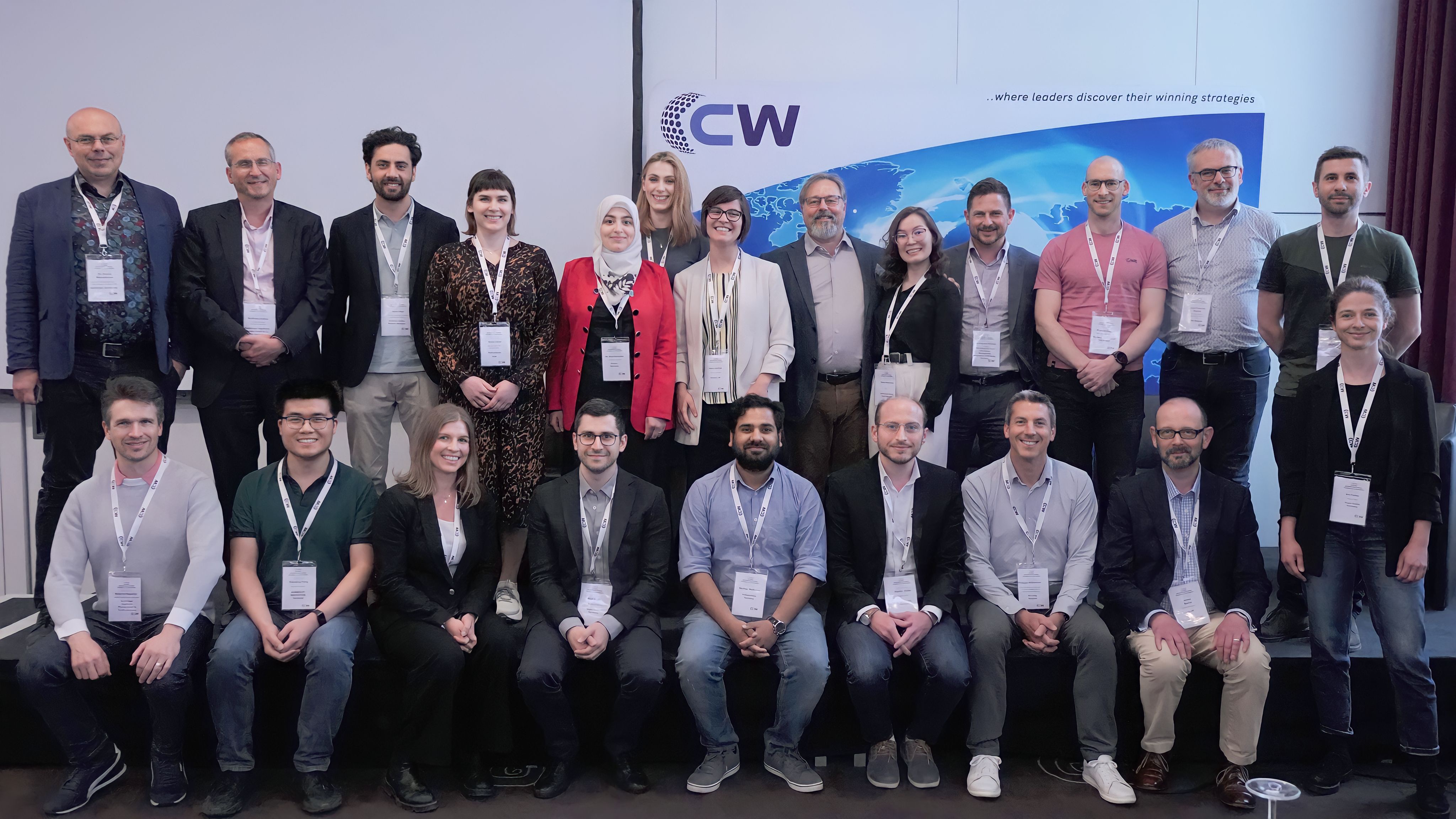 Belma at Biomanufacturing Summit with others