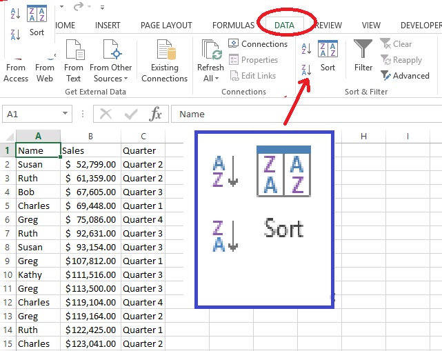 Excel: Sorting and Filtering – Analytics4All