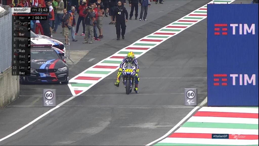 Hasil Fp1 Motogp Mugello 2016 Aspal Basah Rossi Uji
