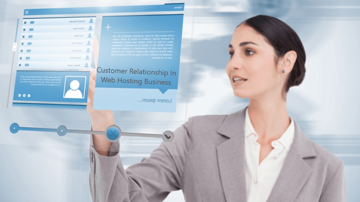 Customer Relationship In Web Hosting Business