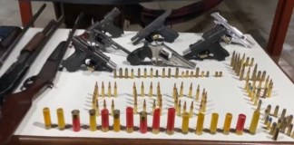 Oito criminosos que foram mortos após confronto com a policia tinha armas de grosso calibre e emulsão explosiva