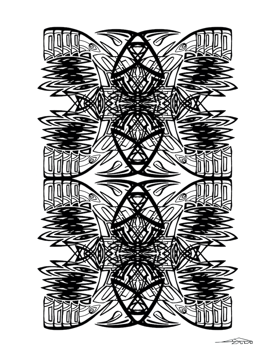 Chomp By Ana Rugani Fine Art Print 20 inches by 26 inches