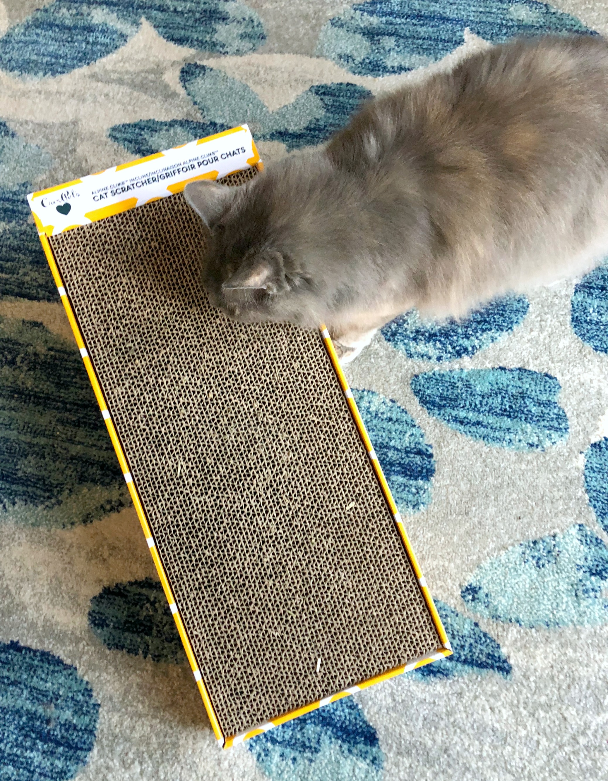 Ourpets alpine climb cat scratcher from chewy.com