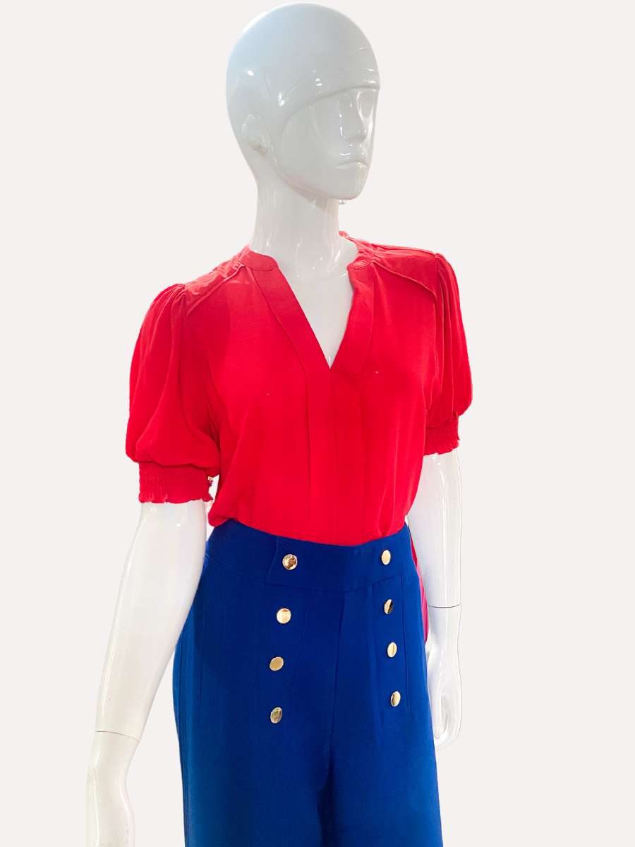 Blusa Tahari Impactante