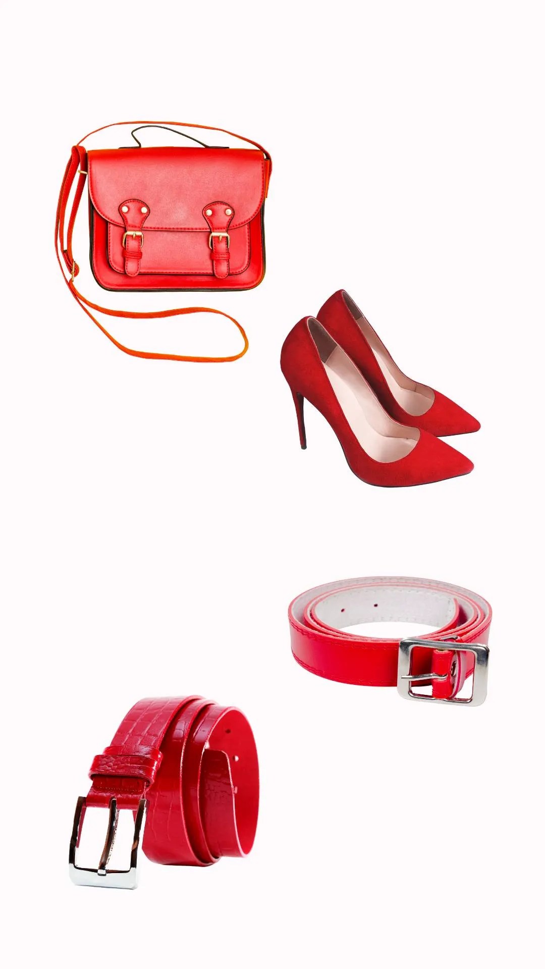 Un bolso unos zapatos o un labial rojo pueden ser tu primer paso para familiarizarte con el color