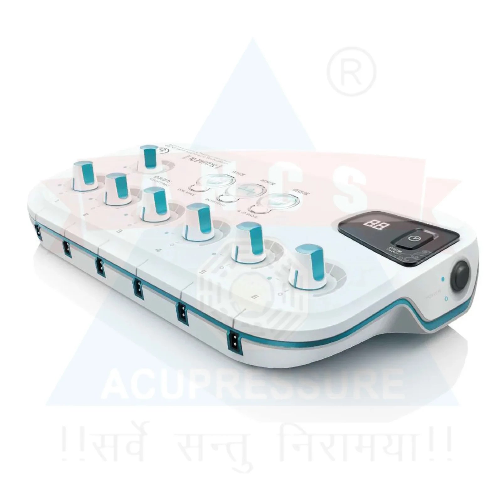 ANCS Acupuncture Needle Stimulation Electric with Battery operated 6 channels Micro Based Super quality Machine