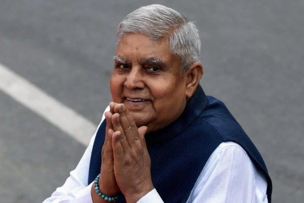 Due to health concerns, the president accepts Vice President Jagdeep Dhankhar’s resignation
