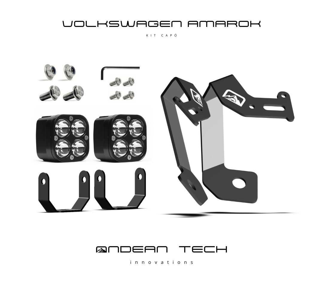 Kit Mounts para Capó – Volkswagen Amarok (2010-2026)