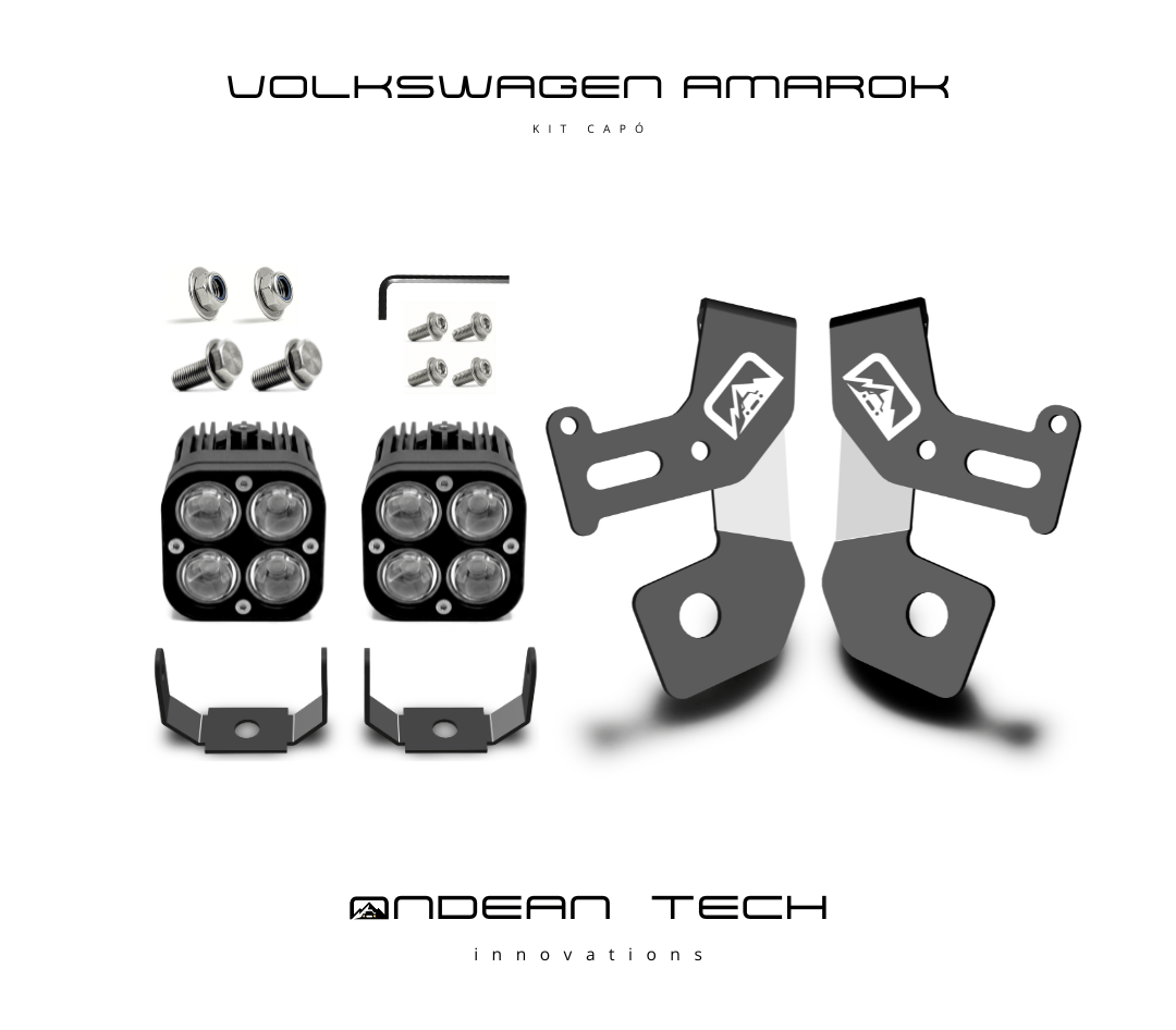 Kit Mounts para Capó – Volkswagen Amarok (2010-2026)