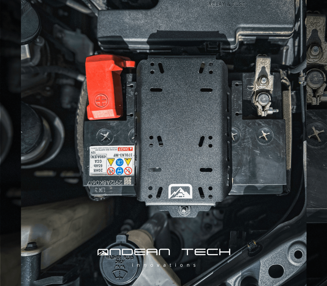 Mount para Accesorios en Bateria - Toyota Fortuner Gen 2