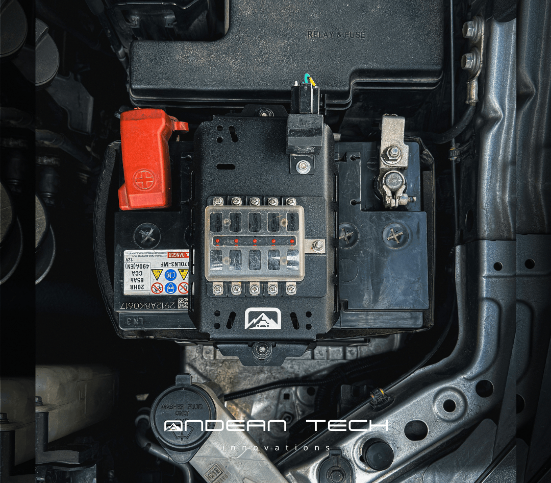 Mount para Accesorios en Bateria - Toyota Fortuner Gen 2