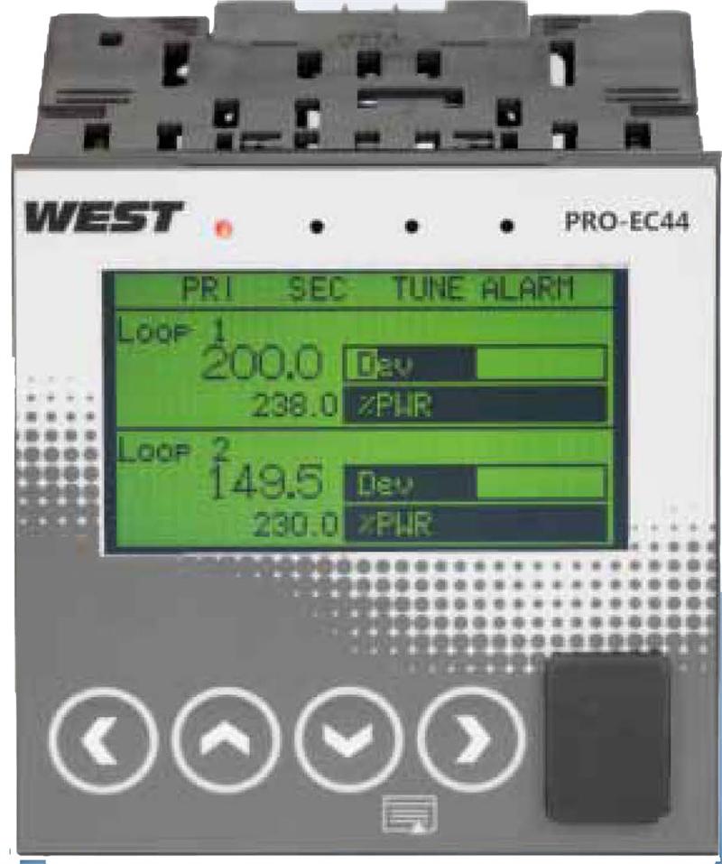 West Pro 4 Single Loop Controller Instrumentation2000 - Elegant Abstract Design - Desktop