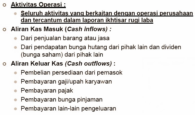 Cfps mengindikasikan kekuatan finansial dari . Sekelumit Tentang Cash Flow Andikafisma S Blog