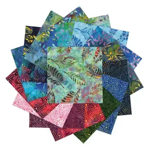 Benartex tropical retreat Layer Cake