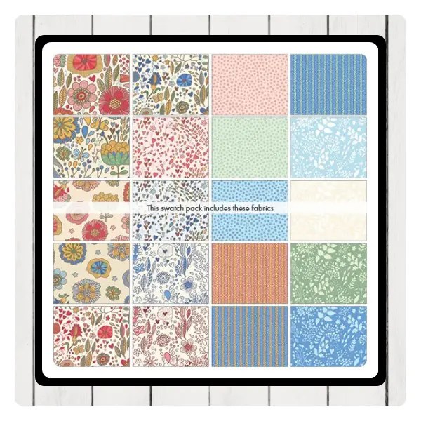 🎀 Layer Cake Bird Song – Bunter Quiltwürfelzauber von Benartex
