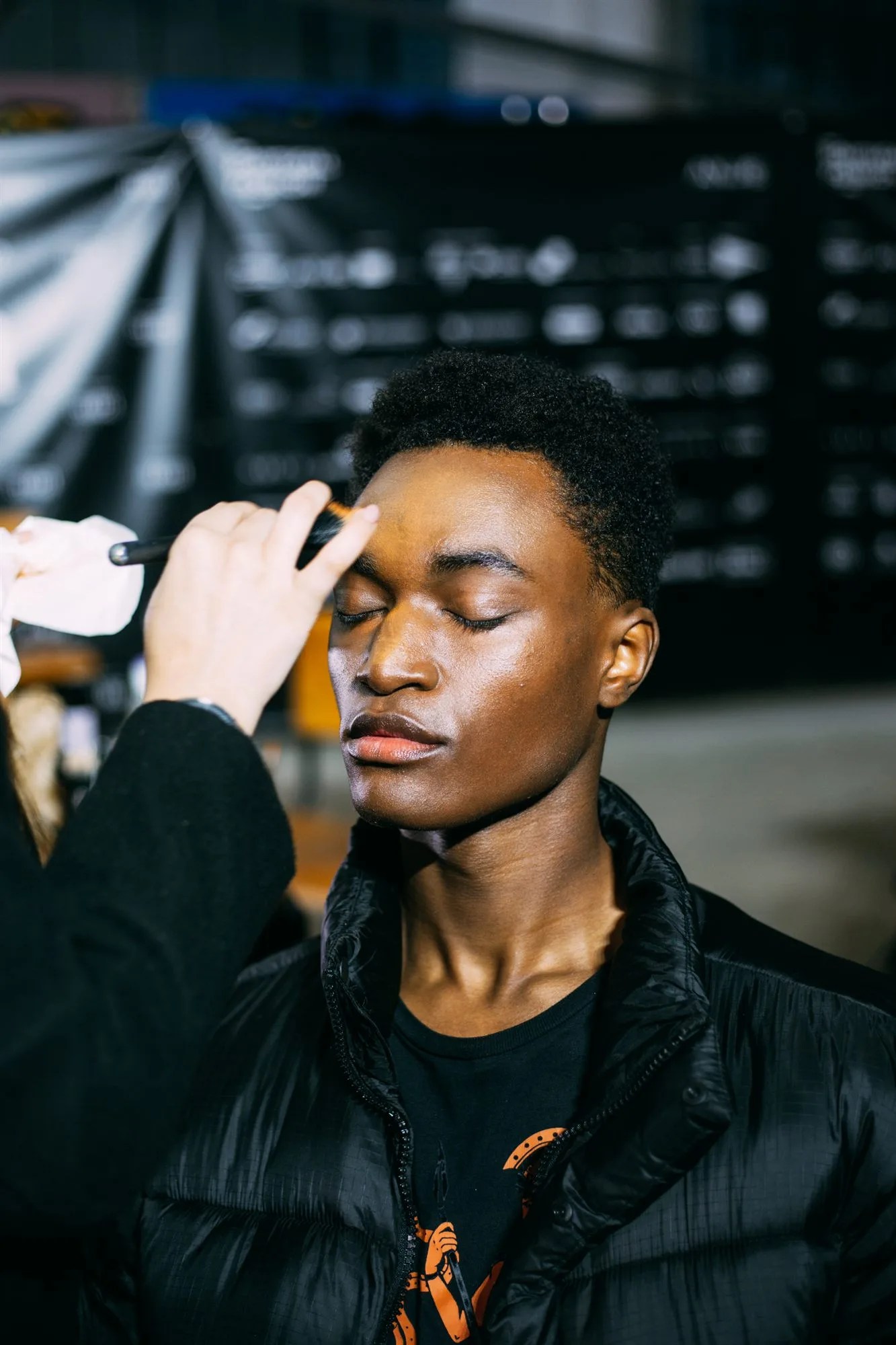 Preparazione di un modello nel backstage