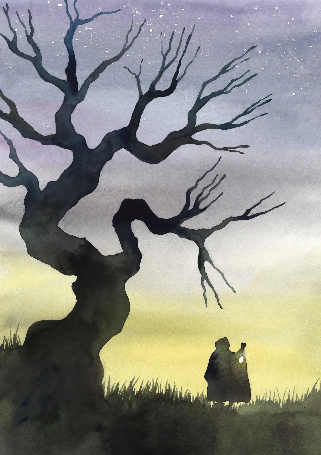 Illustrazione ad acquerello di Andrea Cappa