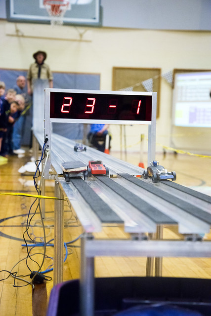 Calvin’s First Pinewood Derby
