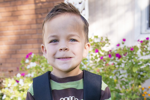 Andrew’s First Day of Preschool