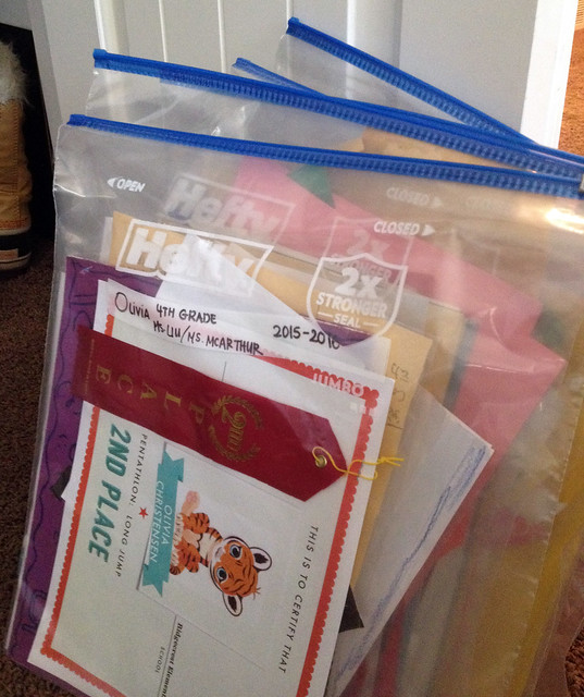 Momento’s – Organizing the kids school stuff