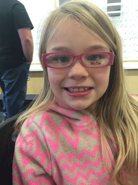 Olivia got glasses