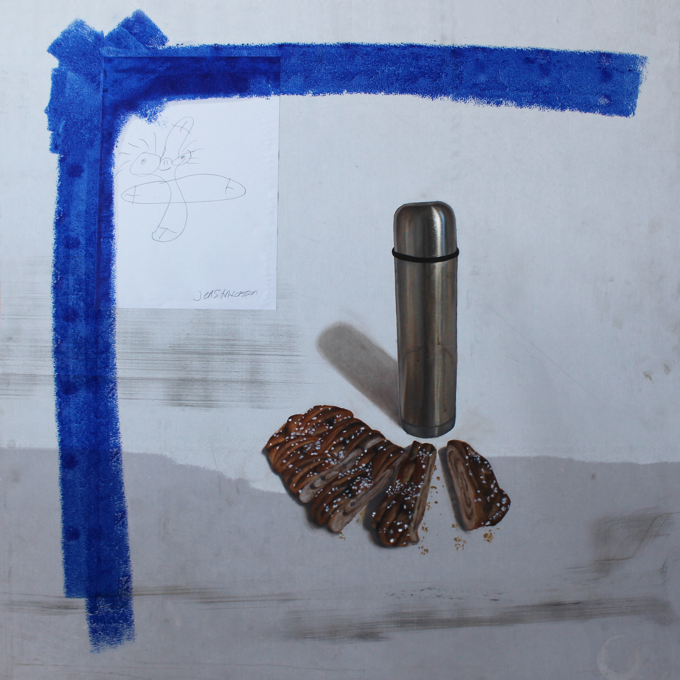 Fikapaus i byggbyschan