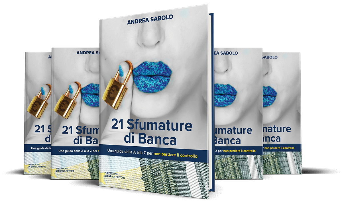 21 sfumature di banca, copertina del libro