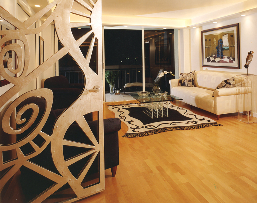 Contemporary Living Room Andrea Sherman Design