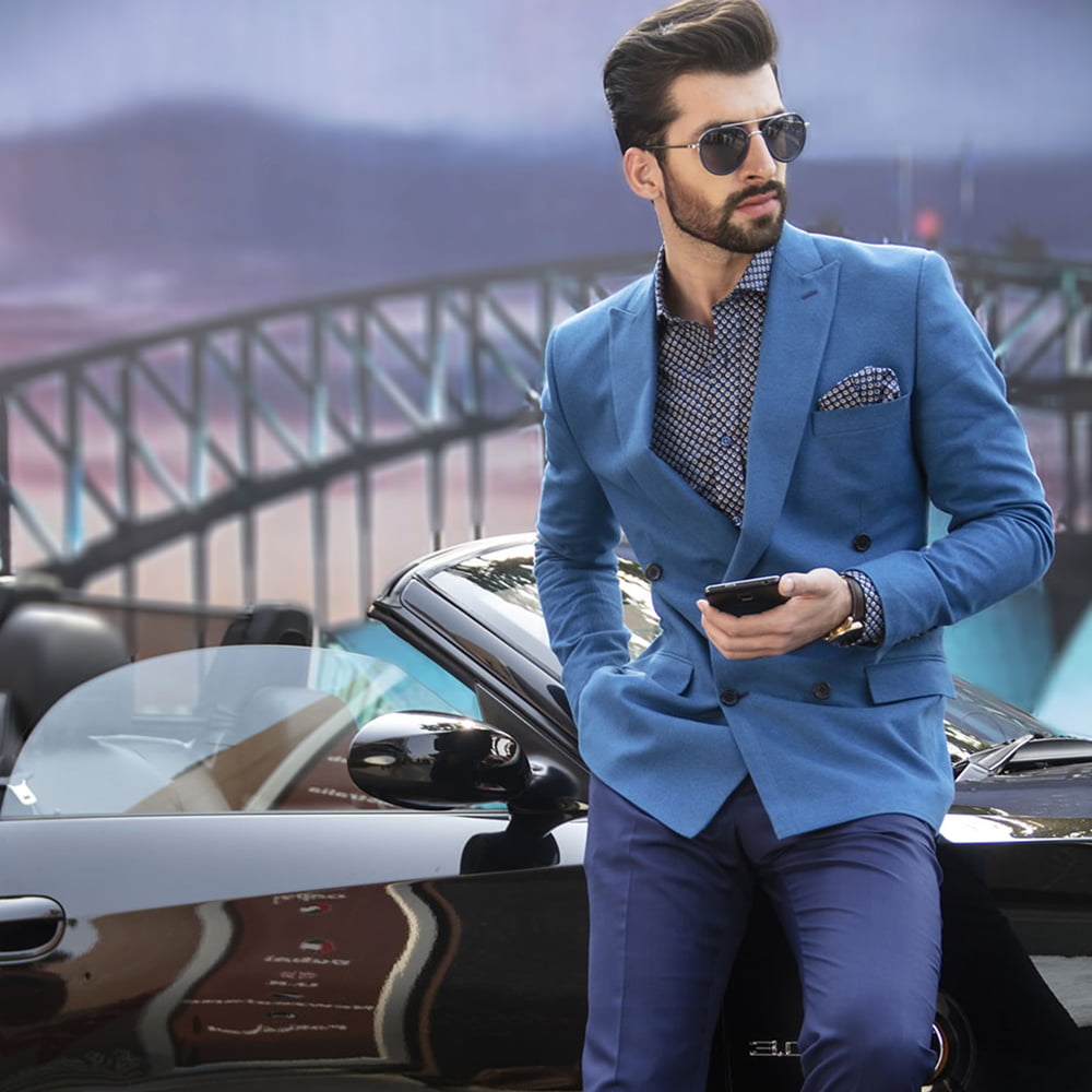 Sky Blue Jacket