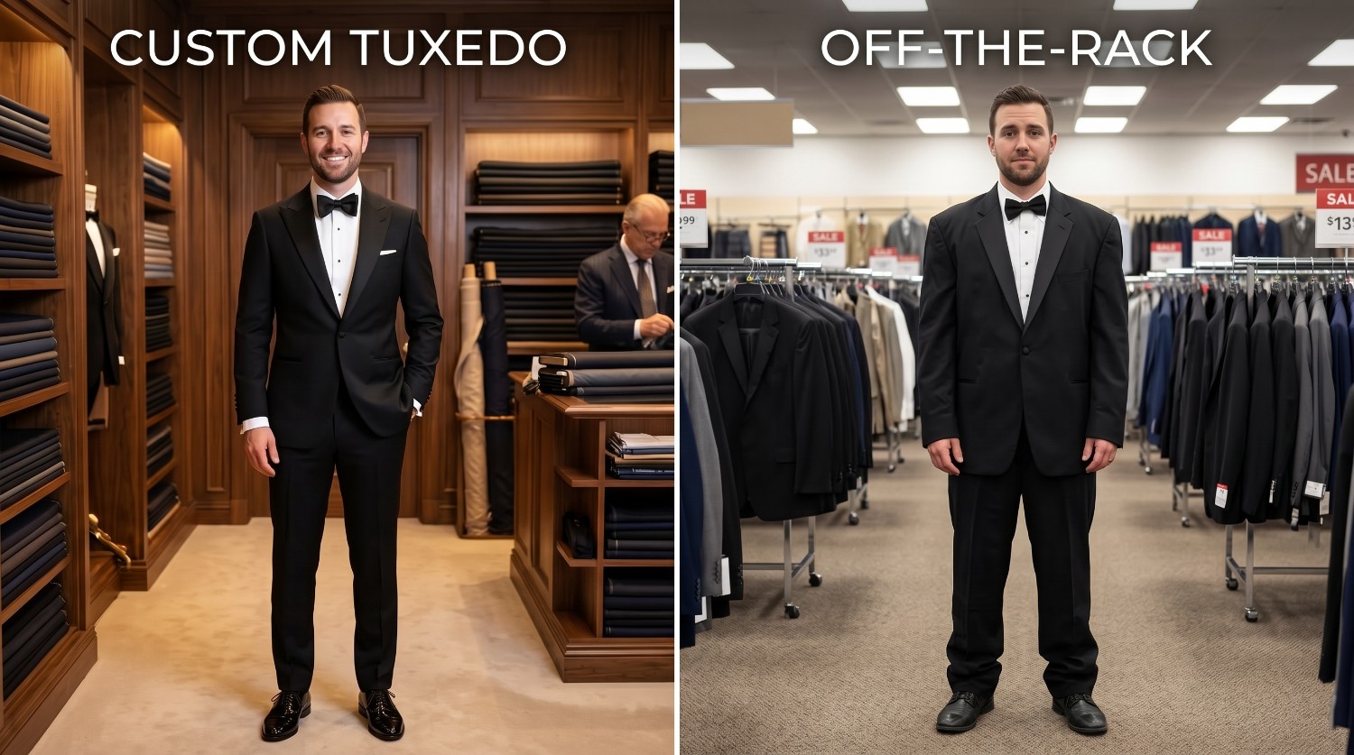 Custom Tuxedo Vs Off The Rack