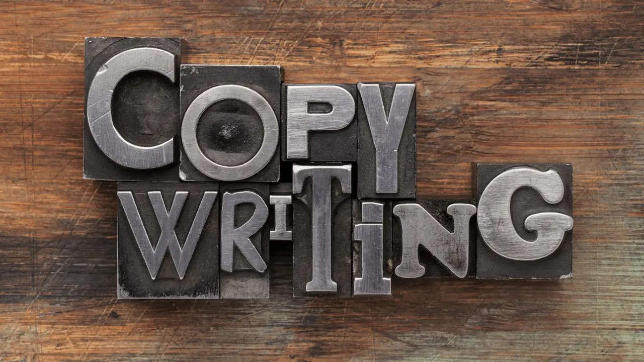 Vintage-style copywriting & content headline design