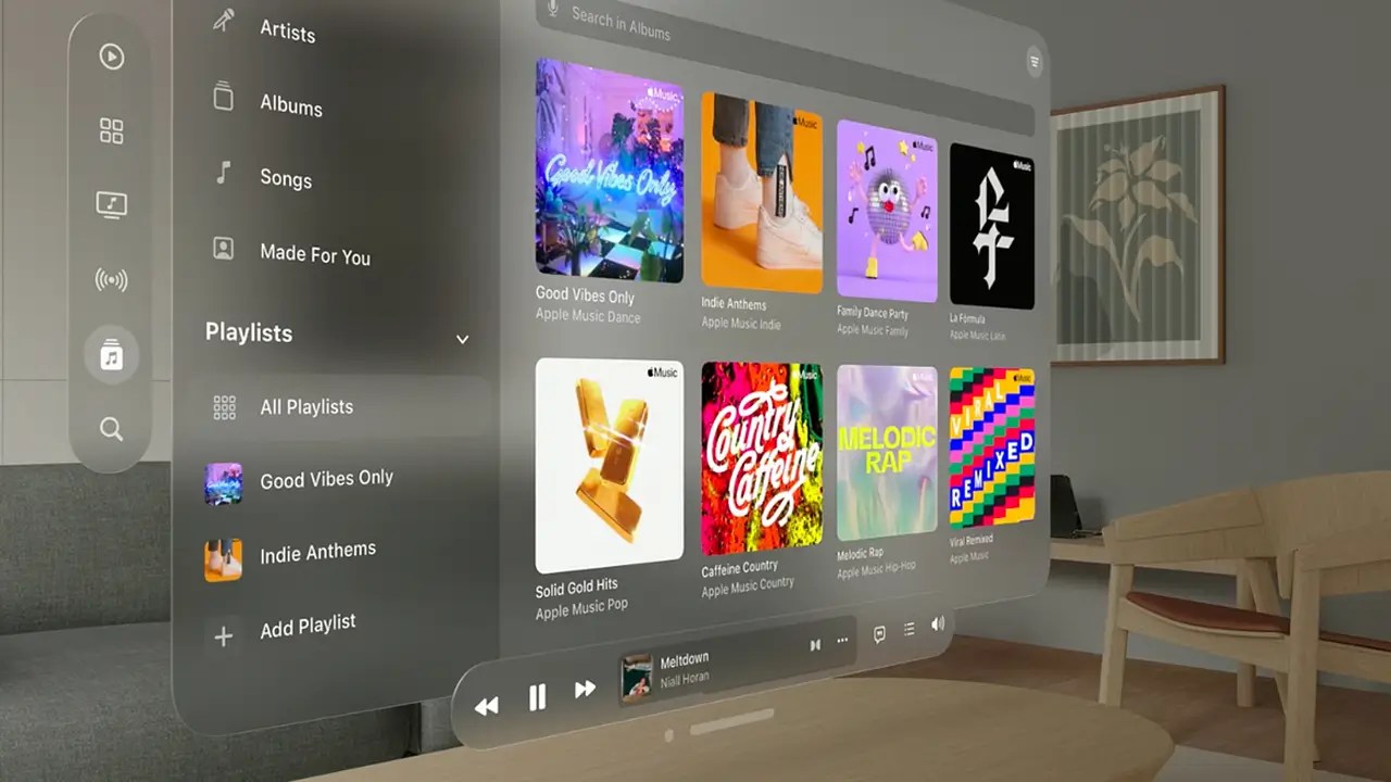 Interactive UI for music platform — UI/UX services