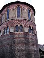 St Peter's church Vauxhall, south London, 1864; exterior, east end, c.2015