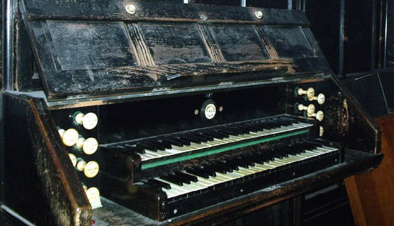 St Peter's church Vauxhall, south London, 1864; organ by T. C. Lewis 1870, c.2015