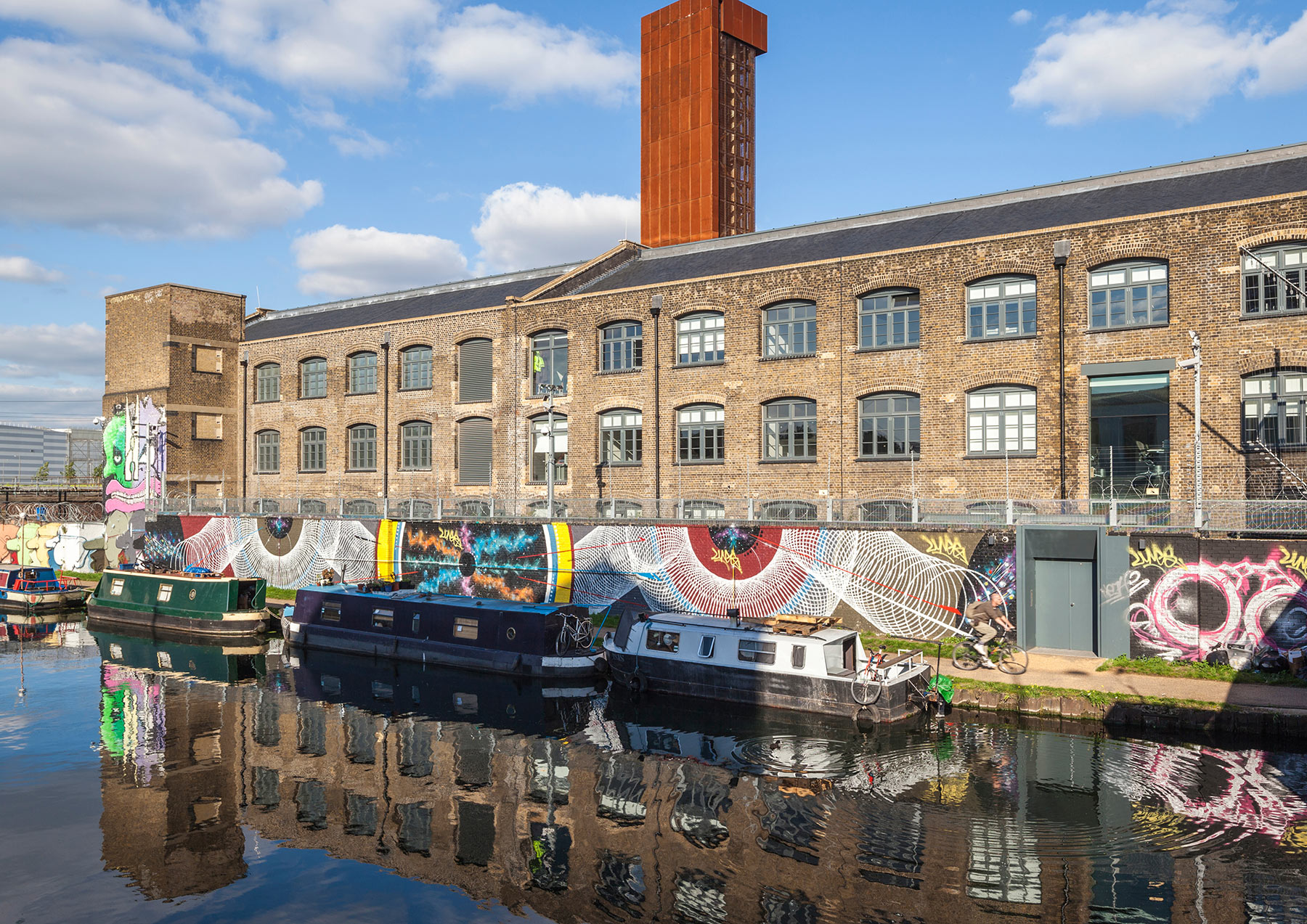 Hackney Wick canalside, c2013