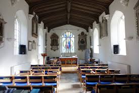 St Mary's Chapel, West Twyford, now incorporated into a later church building, c.1958. Source: London Churches in Photographs https://londonchurchbuildings.com
