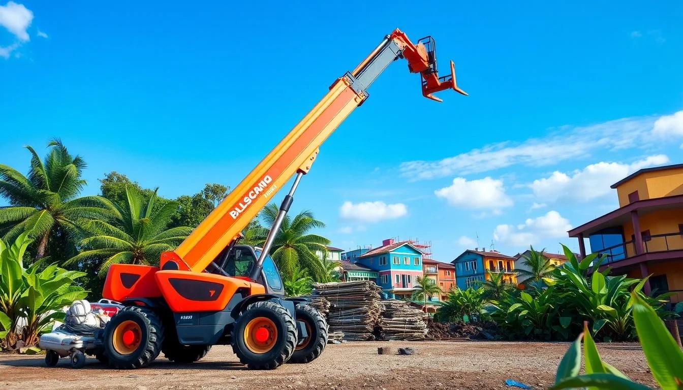Aluguel de Manipulador Telescópico no Brasil