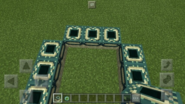 (dengan gambar) cara membuat end portal di mcpe: Tutoriall Membuat Portal Dunia Naga Andro App Tutorial