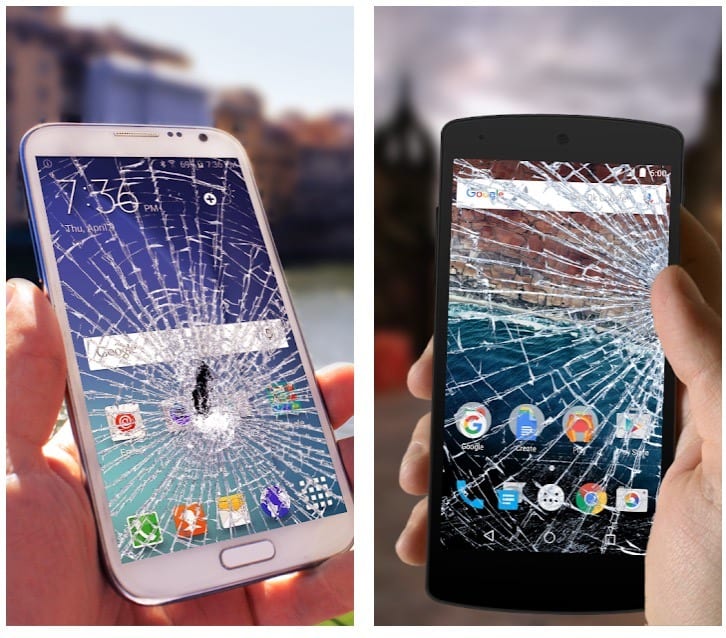 Lock Screen Broken Screen Wallpaper 3d Download Free