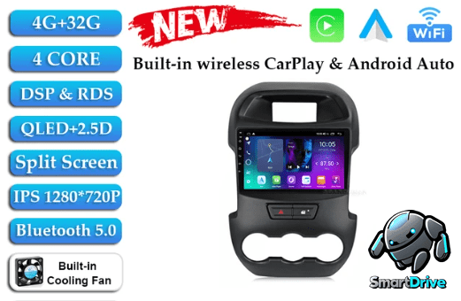 Ford Ranger T6 2011 to 2016 Android