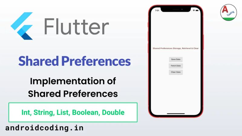 Shared Preferences In Flutter Flutter Tutorial Learn App Development - Best Minimal Pictures in Desktop