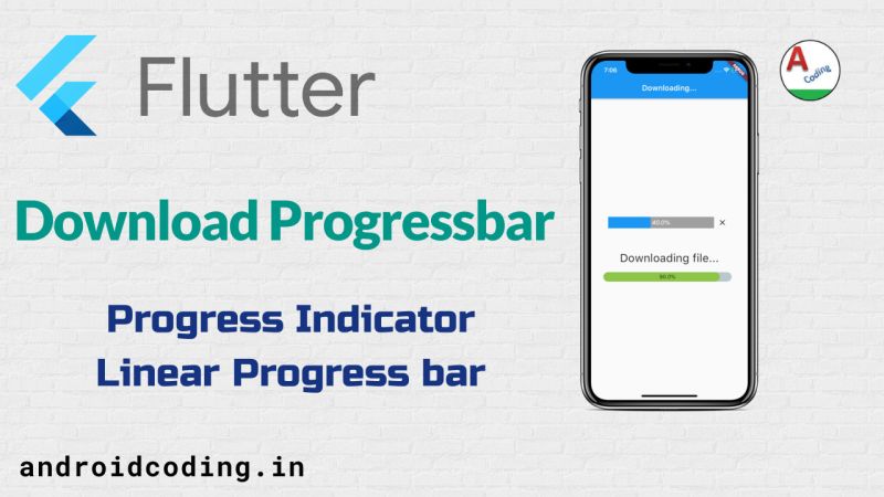 Progress Indicator With Different Design In Flutter Using Android - Download Modern Light Texture | HD