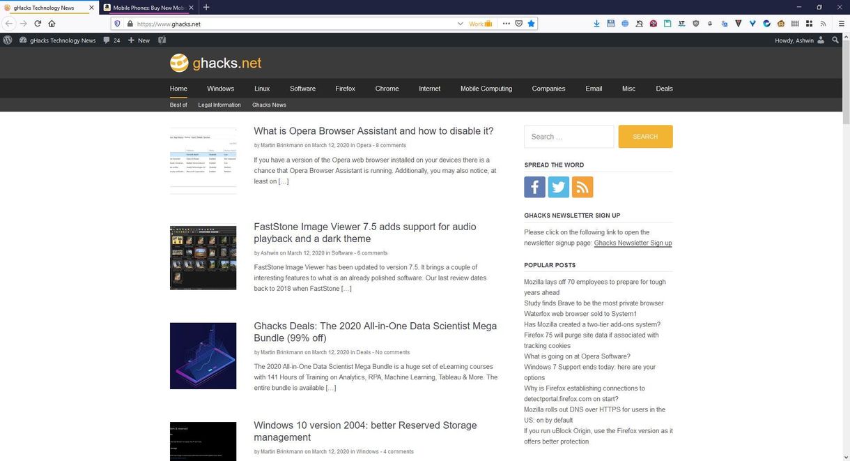 automaticDark adalah ekstensi Firefox yang dapat beralih ke tema gelap  secara otomatis sesuai jadwal - Firefox