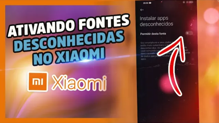 Como ativar as fontes desconhecidas em qualquer celular da Xiaomi